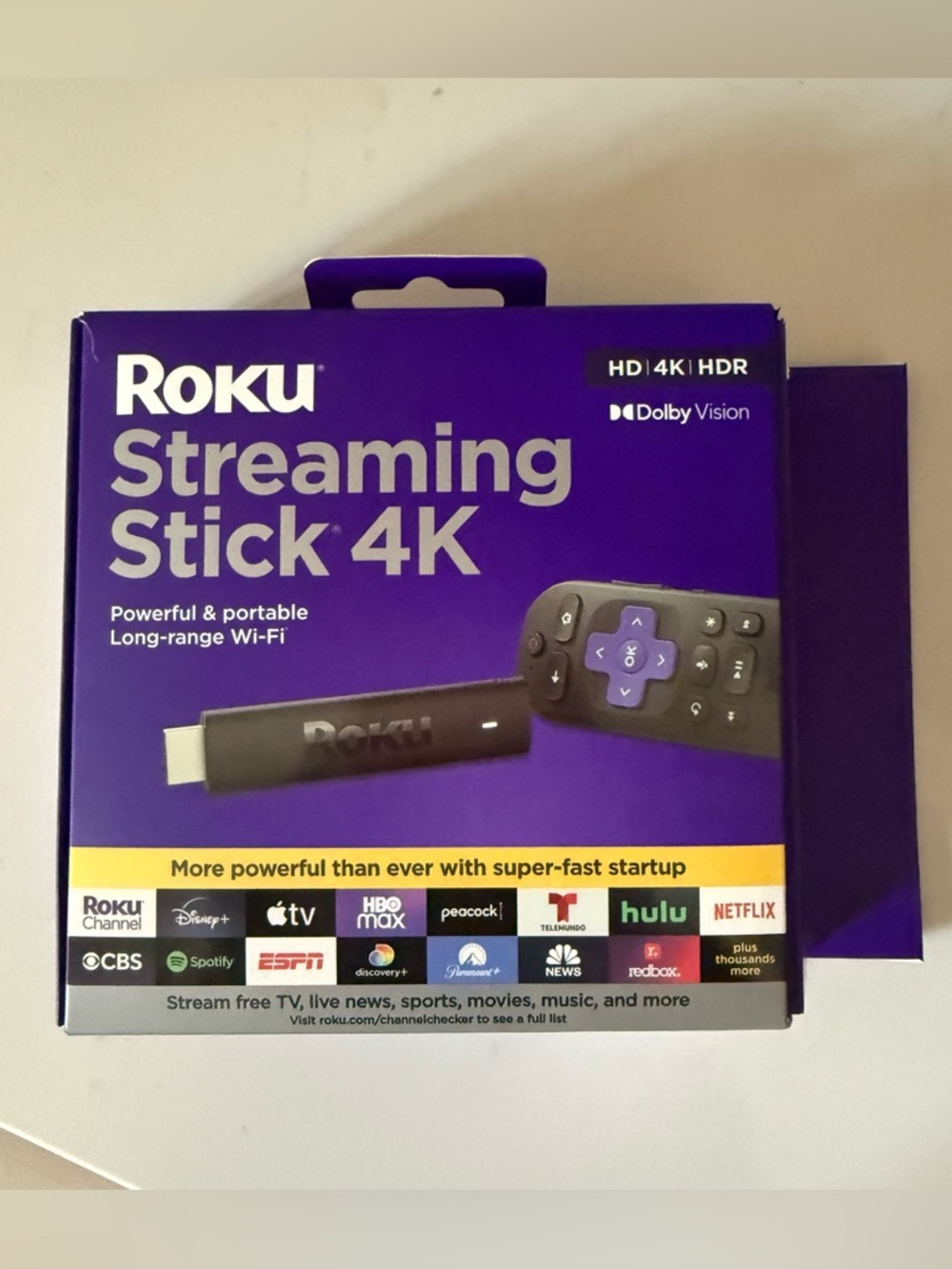 Roku streaming stick 4K